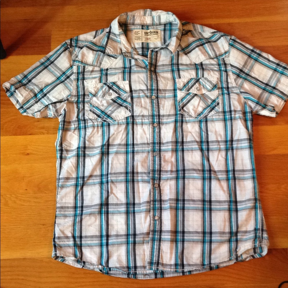 Mens Button Down Shirt